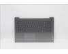 Lenovo C-Abdeckung mit Tastatur, Bulgarisch, Arktisgrau, Hintergrundbeleuchtung, Fingerabdruck for Lenovo IdeaPad 3-15ALC6 (82KU)