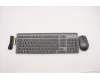 Lenovo Tastatur_Maus, Kabellos, Tschechisch/Slowakisch, Sturmgrau, Nicht beleuchtet for Lenovo IdeaCentre AIO 5-24IOB6 (F0G3)
