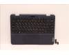 Lenovo C-Abdeckung mit Tastatur, Russisch, schwarz, ClickPad, ohne mobiles Breitband, ohne WLAN for Lenovo 500w Gen 3 (82J3)