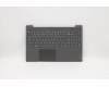 Lenovo C-Abdeckung mit Tastatur, Englisch (US, Euro), Platingrau, Ohne_Hintergrundbeleuchtung, Fingerabdruck for Lenovo IdeaPad 5-15IIL05 (81YK)