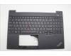 Lenovo 5M11N99153 MECH_ASM FRU KBD CCV HBW BL(LTN) US BK