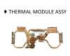 Asus 13NR09M0AM0302 FX507ZE THERMAL MODULE ASSY