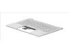 HP TOP COVER W KB NSV BL STR GR for HP Envy 14-eb1
