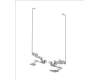 HP Hinge assembly for HP Victus for HP Victus 15-fa0000