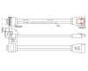 Asus 14013-00020000 SATA 6G CABLE 7P 420MM BLACK