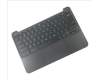 HP Top Cover & Keyboard Blk Tp Uk for HP ProBook 650 G2