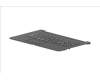 HP TOP CVR W/KBD BL W/O ODD INTL for HP 470 G7