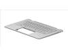 HP TOP COVER PKS W KB JTB INTL for HP Chromebook x360 14a-ca0000