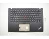 Lenovo 02HM224 MECH_ASM Ccov,NORDIC,BLKBD,BK,LTN