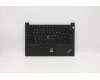 Lenovo 5M11A35214 MECH_ASM KBD TC BL(Tra) Tex FPR US BK
