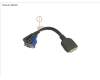 Fujitsu A3C40233611 DONGLE CABLE (2XUSB+VGA)