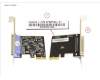 Fujitsu CP825106-01 I/O ADD-IN PARALLEL PORT CARD PCIEX1 FH