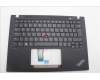 Lenovo 5M11L92810 MECH_ASM KBD w/CVR BRL BL (CHY) UK BK