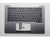 Lenovo 5M11P69278 MECH_ASM BL KB BK/GY GER SRX