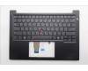 Lenovo 5M11S09786 MECH_ASM FRU KBD W/C HBW BL (SRX) US BK