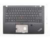 Lenovo MECH_ASM Ccov,LA SPA,BLKBD,FPR,BK,SRX for Lenovo ThinkPad T490 (20N2/20N3)