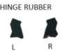 Asus GA503QS HINGE RUBBER L for Asus ROG Zephyrus G15 GA503QS