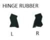 Asus GA503QS HINGE RUBBER R for Asus ROG Zephyrus G15 GA503QS