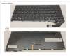 Fujitsu FUJ:CP732997-XX KEYBOARD BLACK W/ TS NORWAY
