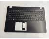 6B.EG8N2.027 Acer COVER.UPPER.BLACK.W/KB.NORDIC