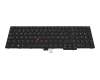 01AX187 original Lenovo keyboard CH (swiss) black/black with mouse-stick