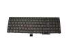 01AX227 original Lenovo keyboard CH (swiss) black/black with mouse-stick