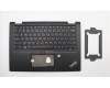 Lenovo 02HL688 C-Abdeckung mit Tastatur, Englisch (US, Euro), Schwarz, Hintergrundbeleuchtung