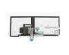 04X0166 original Lenovo keyboard CH (swiss) black/black matte with backlight and mouse-stick