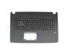 0KN1-0B4GE21 original Asus keyboard incl. topcase DE (german) black/black with backlight RGB