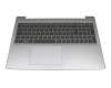 0KN1-8D7GE2Z2319A01102 original Medion keyboard incl. topcase DE (german) black/grey with backlight