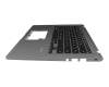 0KN1-A75GE12 original Pega keyboard incl. topcase DE (german) black/grey