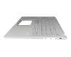 0KN1-AH4GE11 original Pega keyboard incl. topcase DE (german) silver/silver