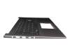 0KN1-AU3GE12 original Pega keyboard incl. topcase DE (german) black/grey with backlight