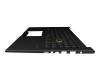 0KN1-BB3GE13 R1.0 original Pegatron keyboard incl. topcase DE (german) black/black with backlight
