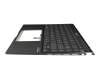 0KN1-DJGE12 original Pega keyboard incl. topcase DE (german) black/black with backlight