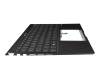0KN1-DJGE12 original Pega keyboard incl. topcase DE (german) black/black with backlight