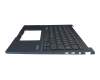 0KNB-290CGE00 original Asus keyboard incl. topcase DE (german) blue/blue with backlight
