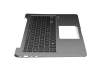 0KNB0-212FGE00 original Asus keyboard incl. topcase DE (german) black/grey