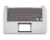 0KNB0-3625ND00 original Asus keyboard incl. topcase NO (norwegian) black/silver with backlight