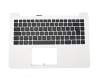 0KNB0-4123FR00 original Asus keyboard incl. topcase FR (french) black/white