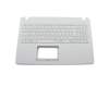 0KNB0-610UGE00 original Asus keyboard incl. topcase DE (german) white/white ODD mount included