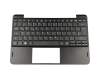 0KNM-161GE12 original Acer keyboard incl. topcase DE (german) black/black