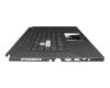 0KNR0-261BGE00 original Asus keyboard incl. topcase DE (german) black/black with backlight
