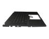 0KNR0-291DGE00 original Asus keyboard incl. topcase DE (german) black/black with backlight ONE ZONE RGB