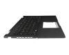 0KNX0-5104GE00 original Asus keyboard incl. topcase DE (german) black/black