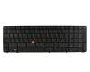Keyboard DE (german) anthracite/black matte with backlight and mouse-stick original suitable for HP EliteBook 8570w