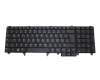 Keyboard DE (german) black with mouse-stick original suitable for Dell Latitude E6530