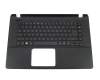 PK1316G1A09 original Acer keyboard incl. topcase DE (german) black/black