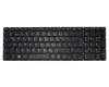 Keyboard DE (german) black with backlight original suitable for Toshiba Satellite P50T-B-10F