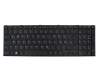 Keyboard DE (german) black/black matte original suitable for Toshiba Satellite C50-B-12M